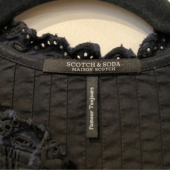 Scotch & Soda Black Mini Dress - Picture 3 of 6